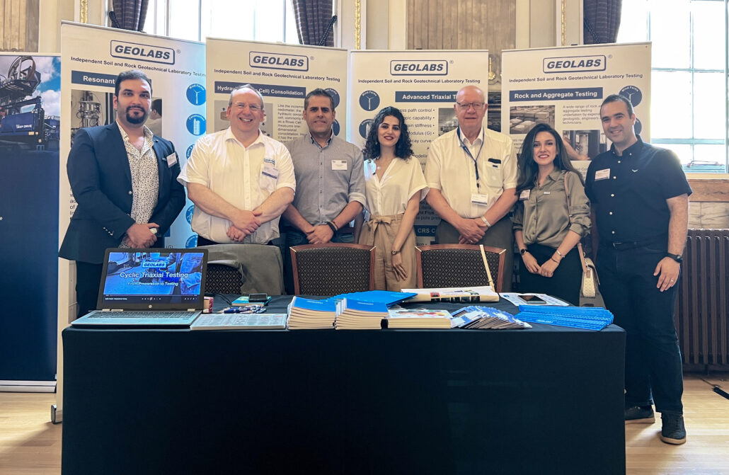 Geolabs Limited Sponsoring the 20th annual British Geotechnical Association Conference at the Institute of Civil Engineers.