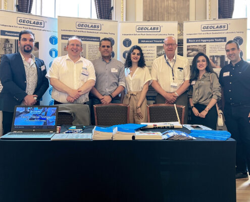 Geolabs Limited Sponsoring the 20th annual British Geotechnical Association Conference at the Institute of Civil Engineers.
