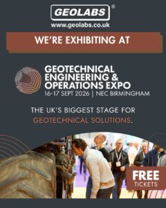 Geolabs are at Geotechnical Expo 2026
